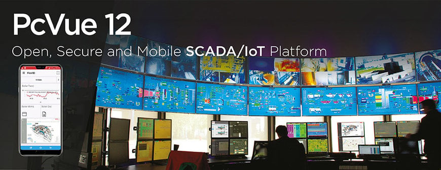 PcVue 12, la plataforma SCADA/IoT abierta, segura y movil !